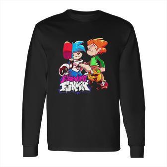 Friday Night Funkin Boyfriend And Pico Long Sleeve T-Shirt | Favorety