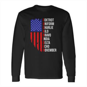 Fuck Biden Shirt Foxtrot Uniform Charlie Anti Joe Biden Long Sleeve T-Shirt | Favorety UK