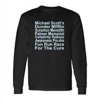 Fun Run Race For The Cure Rabies Long Sleeve T-Shirt | Favorety DE