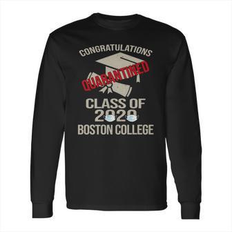 Funny 2020 Graduating Class Boston College University Retro Long Sleeve T-Shirt | Favorety UK