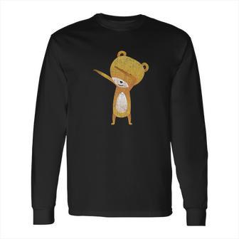 Funny Bear Dabbing Hip Hop Dance Long Sleeve T-Shirt | Favorety UK