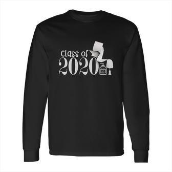 Funny Class Of 2020 Graduation With Toilet Paper And Hand Sanitizer Seniors 2020 Long Sleeve T-Shirt | Favorety DE