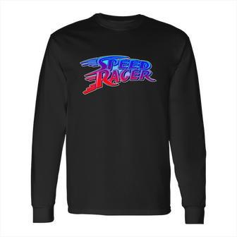 Funny Classic Retro Speed Racer Logo Long Sleeve T-Shirt | Favorety DE