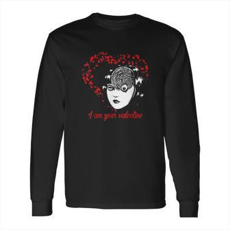 Funny Design Tomie I Am Your Valentine Love Junji Ito Manga Long Sleeve T-Shirt | Favorety CA