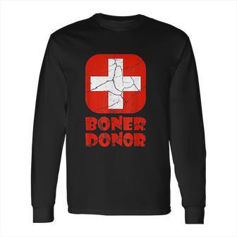 Funny Halloween Boner Donor Long Sleeve T-Shirt | Favorety UK