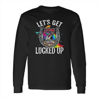 Funny Las Vegas Nv Souvenir Lucked Up Gambling Lucky Gift Long Sleeve T-Shirt | Favorety AU