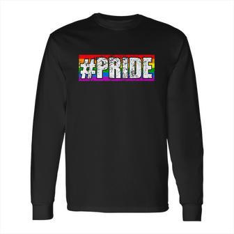 Funny Pride Gay Pride Logo Long Sleeve T-Shirt | Favorety