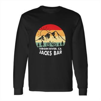 Funny Retro Virgin River Jacks Bar Long Sleeve T-Shirt | Favorety UK