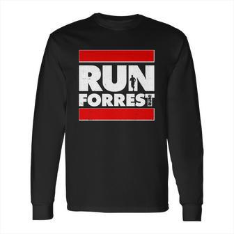 Funny Run Forrest Run Logo Long Sleeve T-Shirt | Favorety AU