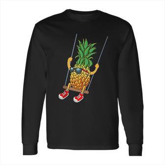 Funny Swinging Pineapple Long Sleeve T-Shirt | Favorety UK