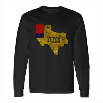 Funny Vintage Texas Logo Long Sleeve T-Shirt | Favorety DE