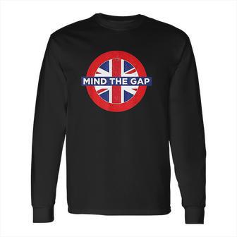 The Gap Funny Saying London Subway Distressed Long Sleeve T-Shirt | Favorety AU