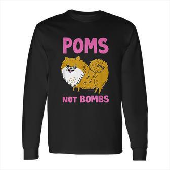 Gemma Correll Poms Not Bombs Long Sleeve T-Shirt | Favorety DE