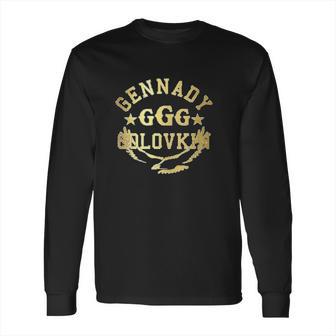 Ggg Gennady Golovkin Boxing Long Sleeve T-Shirt | Favorety AU