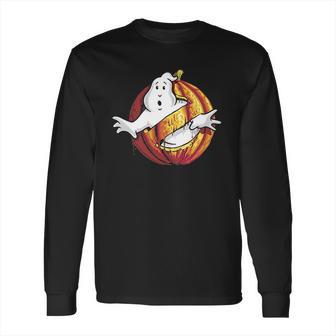 Ghostbusters Classic Halloween Pumpkin Long Sleeve T-Shirt | Favorety DE