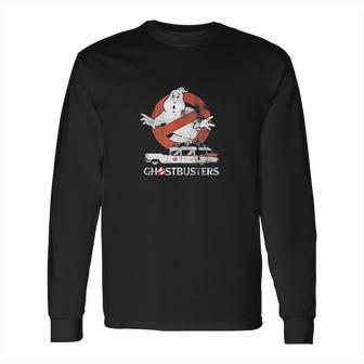 Ghostbusters No Ghost With Ecto Vector Long Sleeve T-Shirt | Favorety CA