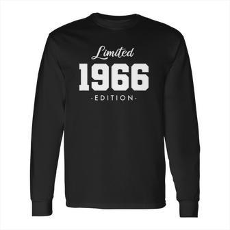 Gift For 55 Years Old 1966 Limited Edition 55Th Birthday Long Sleeve T-Shirt | Favorety UK