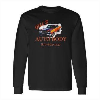 Gills Auto Body Long Sleeve T-Shirt | Favorety AU