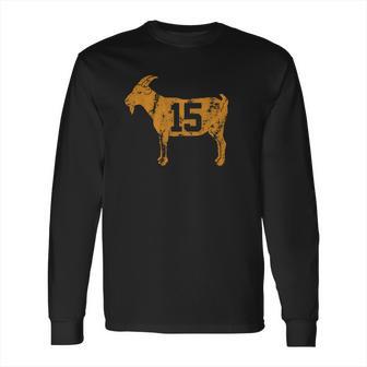 Goat 15 Vintage Mahomes Long Sleeve T-Shirt | Favorety CA