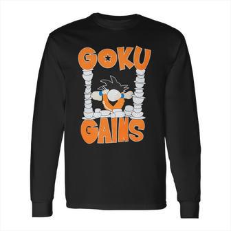 Goku Gains Long Sleeve T-Shirt | Favorety AU