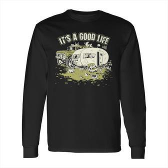 Good Life Jeep Car Camping Long Sleeve T-Shirt | Favorety CA