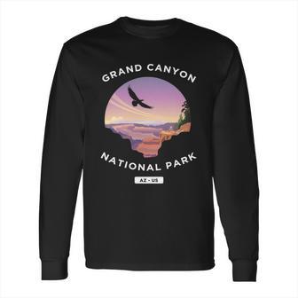 Grand Canyon Arizona Us National Park Travel Hiking Cute Gift Long Sleeve T-Shirt | Favorety UK