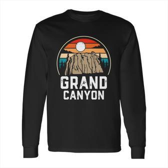 Grand Canyon National Park Arizona Travel Lover Camping Retro Vintage Long Sleeve T-Shirt | Favorety CA