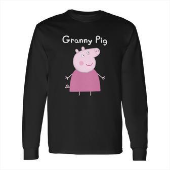 Granny Pig T-Shirt Long Sleeve T-Shirt | Favorety UK