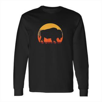 Great American Buffalo With A Vintage Long Sleeve T-Shirt | Favorety AU