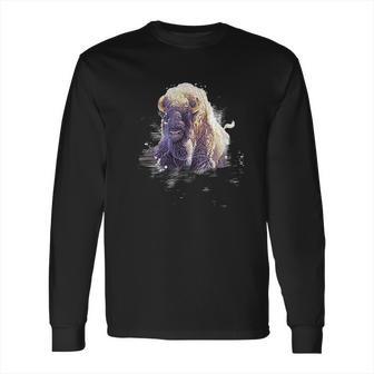 Great Native American White Buffalo Sacred Long Sleeve T-Shirt | Favorety