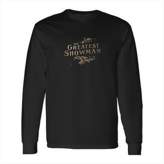 The Greatest Showman Flourish Logo Long Sleeve T-Shirt | Favorety AU