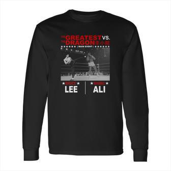 The Greatest Vs The Dragon Muhammad Ali Long Sleeve T-Shirt | Favorety AU