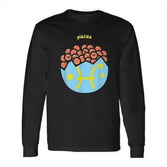 Gudetama Zodiac Pisces Long Sleeve T-Shirt | Favorety CA