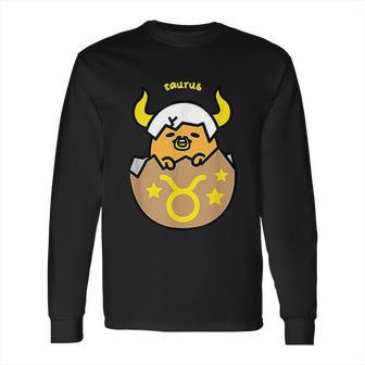 Gudetama Zodiac Taurus Long Sleeve T-Shirt | Favorety UK