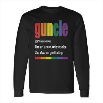 Guncle Shirt Long Sleeve T-Shirt | Favorety UK