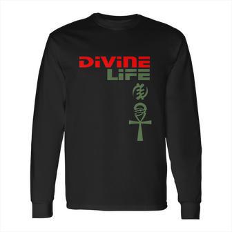 Gye Nyame Egyptian Ankh Kemetic Adinkra Eye Of Horus Heru Long Sleeve T-Shirt | Favorety CA