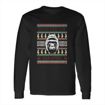 Haase Unlimited Dicks Out For Harambe Long Sleeve T-Shirt | Favorety UK