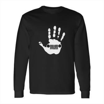 Hand Jeep Long Sleeve T-Shirt | Favorety AU