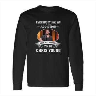 Happens To Be Chris Young Long Sleeve T-Shirt | Favorety