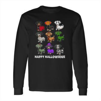 Happy Halloweenie Dachshund Long Sleeve T-Shirt | Favorety DE