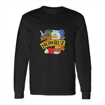 Happy Nowruz Iranian Persian New Year Haf Seen Arrangement Long Sleeve T-Shirt | Favorety UK