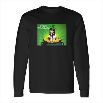 Graphic Happy St Patricks Day Love Tomie Junji Ito Long Sleeve T-Shirt | Favorety CA