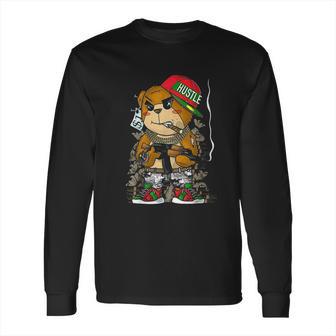 Hard Teddy Bear Clothing Men Entrepreneur Gift Long Sleeve T-Shirt | Favorety AU