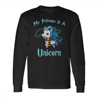 The Harry Potter My Patronus Is A Unicorn Long Sleeve T-Shirt | Favorety DE