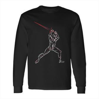 Hema Male Fencing Sketch Long Sleeve T-Shirt | Favorety