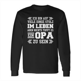 Herren Nichts Toppt Es Ein Opa Zu Sein Vatertag T-Shirt Long Sleeve T-Shirt | Favorety