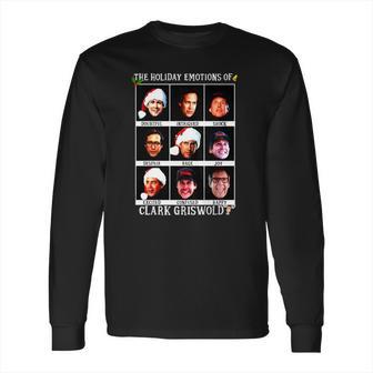 The Holiday Emotions Of Clark Griswold Long Sleeve T-Shirt | Favorety UK