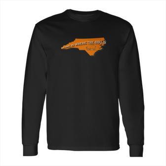 Home Is Where The Bbq Is North Carolina With Pig Long Sleeve T-Shirt | Favorety DE