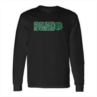 Hooligans St Patricks Day Four Leaf Clover Long Sleeve T-Shirt | Favorety AU