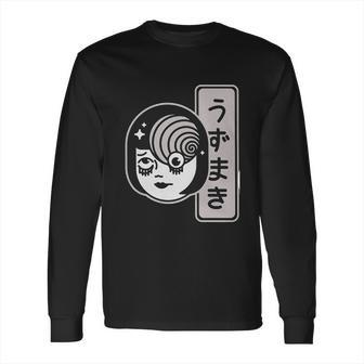 Horror Junji Ito Spiral Face Long Sleeve T-Shirt | Favorety